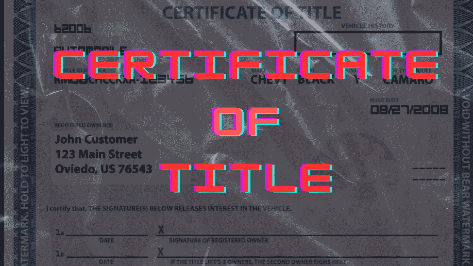 Certificate of Title: What is Title, Who issues it and what is significance?